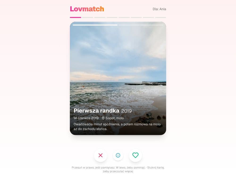 Podgląd szablonu Lovmatch
