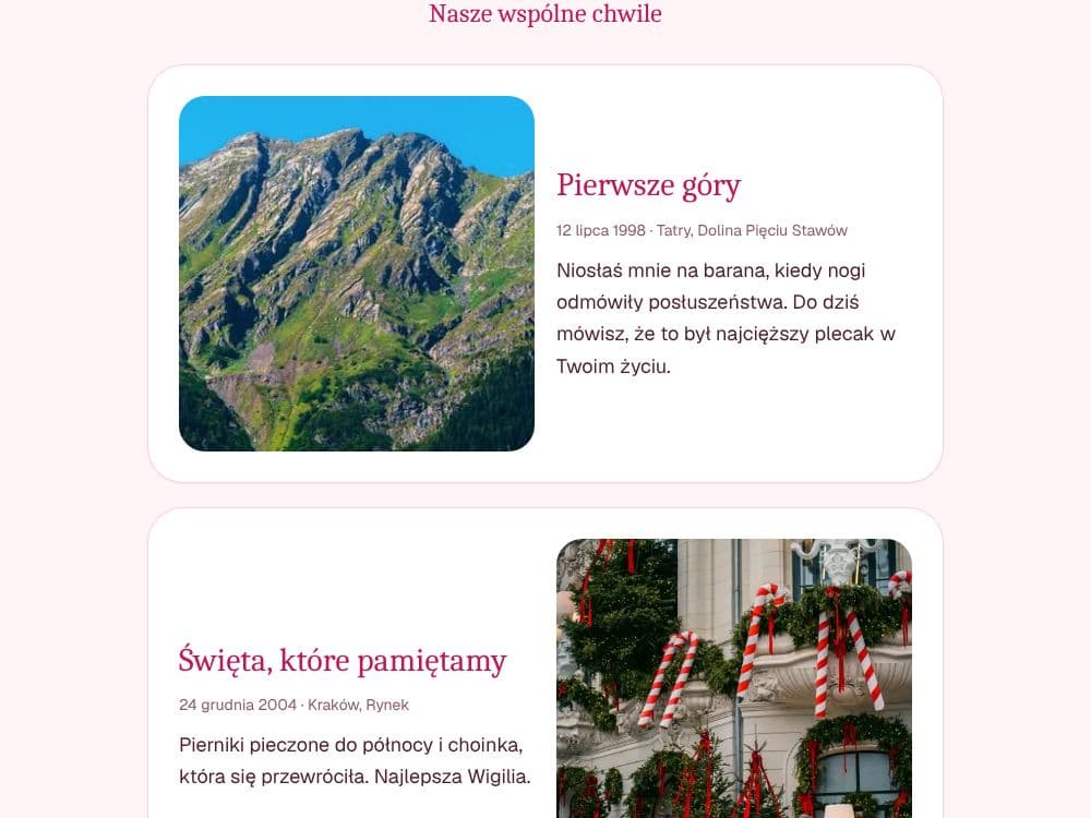 Podgląd szablonu Dzień Matki